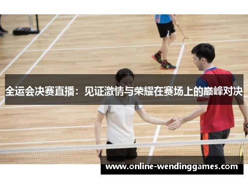 全运会决赛直播：见证激情与荣耀在赛场上的巅峰对决