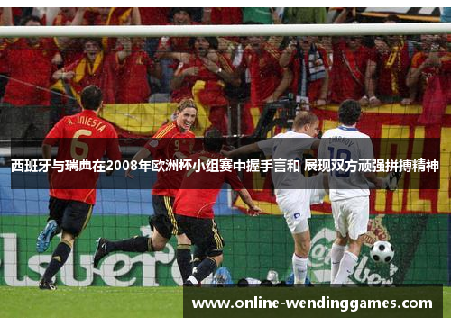 西班牙与瑞典在2008年欧洲杯小组赛中握手言和 展现双方顽强拼搏精神